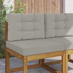 vidaXL Perna pentru canapea de exterior 2 pcs Gri Poliester GartenMobel Dekor (900728)