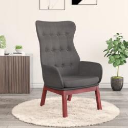 vidaXL Scaun de relaxare, gri închis, material textil GartenMobel Dekor (341269)