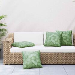 vidaXL Perne decorative Frunza 4 pcs Model cu frunze 60 x 60 cm GartenMobel Dekor (360422)