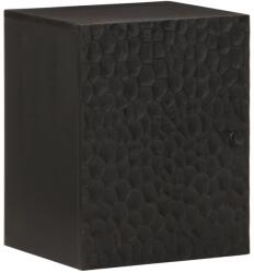 vidaXL Dulap de perete de baie, negru, 38x33x48cm, lemn masiv de mango GartenMobel Dekor (356839)