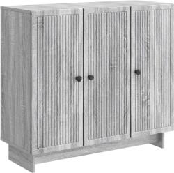 vidaXL Bufet Sonoma gri 89 x 34, 5 x 80 cm Lemn prelucrat GartenMobel Dekor (893961) Comoda