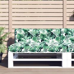 vidaXL Perna de paleti, model frunze, 120x40x12 cm, textil GartenMobel Dekor (360635)