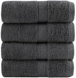 vidaXL Prosoape premium SOLUND 4 buc antracit 30x50 cm 600 gsm GartenMobel Dekor (137153) Prosop