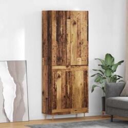 vidaXL Bufet Pe perete Lemn Vechi 69, 5 x 34 x 180 cm Lemn compozit GartenMobel Dekor (3415802) Comoda