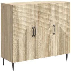 vidaXL Bufet Stejar Sonoma 89 x 34, 5 x 80 cm Lemn prelucrat GartenMobel Dekor (894877) Comoda
