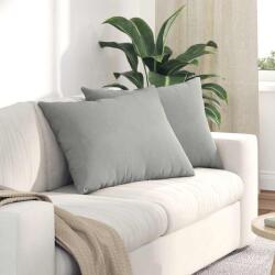 vidaXL Perne pentru canapea 2 pcs Gri deschis 70 x 50 cm tesatura GartenMobel Dekor (42013769)