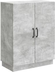 vidaXL Bufet Gri Beton 66 x 34, 5 x 87 cm Lemn prelucrat GartenMobel Dekor (895278) Comoda
