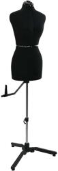 vidaXL Forma Rochie Ajustabila pentru Femei Negru s Catifea GartenMobel Dekor (42018603)