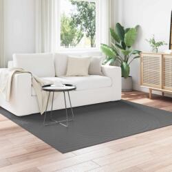 vidaXL Covor pentru living antracit 200x200 cm, antiderapant, poliester (42022617) Covor