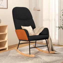 vidaXL Scaun balansoar, negru, material textil GartenMobel Dekor (341048) Balansoar