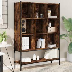 vidaXL Biblioteca, stejar fumuriu, 102x30x141, 5 cm, lemn prelucrat GartenMobel Dekor (3214331) Biblioteca