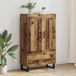 vidaXL Bufet cu sertar Lemn Vechi 69, 5 x 31 x 115 cm Lemn compozit GartenMobel Dekor (882586) Comoda