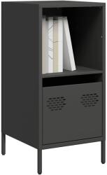 vidaXL Dulap, negru, 35x39x73, 5 cm, otel laminat la rece GartenMobel Dekor (851352) Comoda