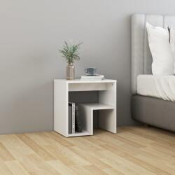 vidaXL Noptiera, alb extra lucios, 40 x 30 x 40 cm, PAL GartenMobel Dekor (806340)