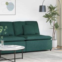 vidaXL Modul central canapea modulara cu perne, verde închis, 100 cm GartenMobel Dekor (4104421) Canapea