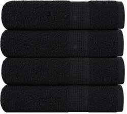 vidaXL Prosoape de dus 4 buc Negru 70x140 cm 360 g/m2 100% bumbac GartenMobel Dekor (136954) Prosop