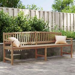 vidaXL Banca de gradina, 228x59, 5x90 cm, lemn masiv de tec GartenMobel Dekor (364411)