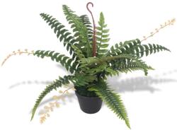 vidaXL Feriga artificiala cu ghiveci, 50 cm, verde GartenMobel Dekor (244437)