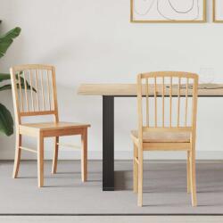 vidaXL Scaune de dining 2 pcs natural 50 x 52, 5 x 91 cm GartenMobel Dekor (42020450)
