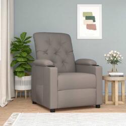 vidaXL Fotoliu rabatabil, gri taupe, material textil GartenMobel Dekor (339110)