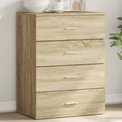 vidaXL Servanta, stejar sonoma, 60x39x80 cm, lemn compozit GartenMobel Dekor (840529) Comoda