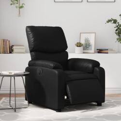 vidaXL Fotoliu rabatabil electric, negru, piele ecologica GartenMobel Dekor (3204872)