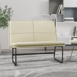 vidaXL Banca, crem, 100x75x76 cm, piele ecologica GartenMobel Dekor (351337)