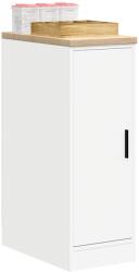 vidaXL Dulap depozitare garaj alb 30x51x85 cm lemn masiv de pin GartenMobel Dekor (860553) Comoda
