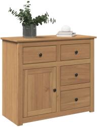 vidaXL Dulap cu sertare PANAMA, 93x40x80 cm, lemn masiv de pin GartenMobel Dekor (4016384) Comoda