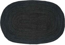 vidaXL Covor Natural si Negru 300 x 300 cm Iuta GartenMobel Dekor (42010642) Covor