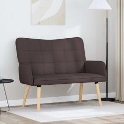vidaXL Canapea cu doua locuri Maro închis 115 x 61 x 87 cm tesatura GartenMobel Dekor (42028895) Canapea