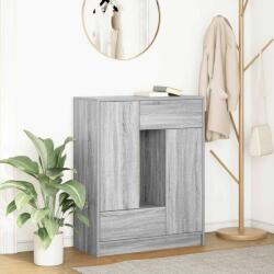 vidaXL Bufeta cu sertare si usi Gri Sonoma 73x31x90 cm GartenMobel Dekor (861855) Comoda