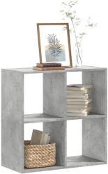 vidaXL Biblioteca, gri beton, 68, 5x32x68, 5 cm, lemn prelucrat GartenMobel Dekor (852828) Biblioteca