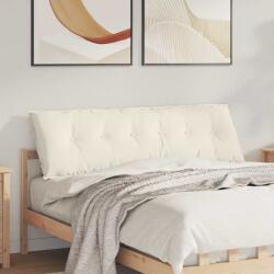 vidaXL Perna pentru spate Crem 160 x 50 cm Tesatura din corduroy GartenMobel Dekor (42014899)