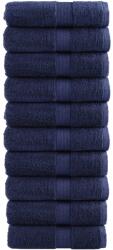 vidaXL Prosoape de baie premium SOLUND, 10 buc. , bleumarin, 30 x 30 cm, 600 g/m2 GartenMobel Dekor (137253) Prosop