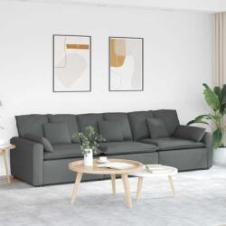 vidaXL Canapea modulara cu perne Gri închis GartenMobel Dekor (3321088) Canapea