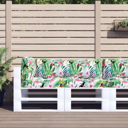 vidaXL Perne pentru paleti, 3 buc. , multicolor, tesatura oxford GartenMobel Dekor (360961)