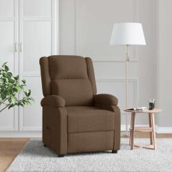 vidaXL Fotoliu rabatabil, maro, material textil GartenMobel Dekor (340183)