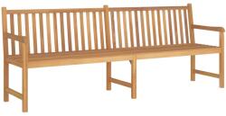 vidaXL Banca de gradina, 228 cm, lemn masiv de tec GartenMobel Dekor (316624)