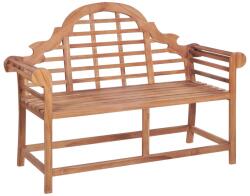vidaXL Banca de gradina, 127x58, 5x92, 5 cm, lemn masiv de tec GartenMobel Dekor (319152)