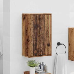 vidaXL Dulap de Baie cu usa Lemn vechi 39 x 23.5 x 65 cm Lemn compozit GartenMobel Dekor (883392)