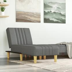 vidaXL Sezlong, gri închis, material textil GartenMobel Dekor (352820)