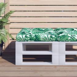 vidaXL Perna de paleti, model frunze, 58x58x10 cm, material textil GartenMobel Dekor (360912)