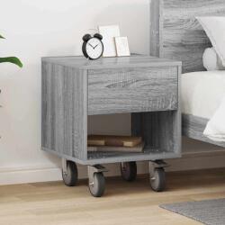 vidaXL Noptiera Gri Sonoma 40, 5 x 40 x 48 cm Lemn compozit GartenMobel Dekor (891066)