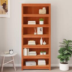 vidaXL Dulap pentru carti Maroniu cerat 80 x 35 x 183 cm GartenMobel Dekor (869976) Biblioteca