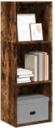 vidaXL Biblioteca, stejar fumuriu, 40x30x114 cm, lemn prelucrat GartenMobel Dekor (857871) Biblioteca