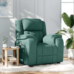 vidaXL Fotoliu rabatabil, verde închis, material textil GartenMobel Dekor (4015706)