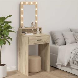 vidaXL Masa de Machiaj Stejar Sonoma 50 x 41 x 135 cm Lemn compozit GartenMobel Dekor (865093)