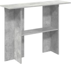 vidaXL Masa de consola Gri Beton 100 x 30 x 75 cm Lemn prelucrat GartenMobel Dekor (8001178)