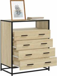 vidaXL Dulap cu sertare, stejar sonoma, 70x41x70 cm, lemn compozit GartenMobel Dekor (849090) Comoda